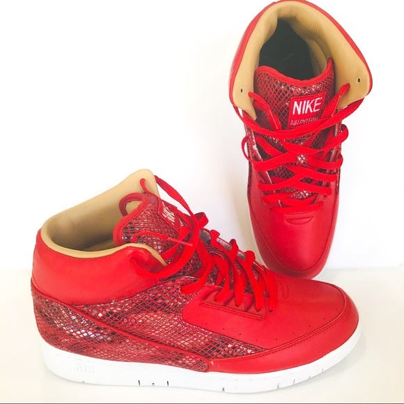 Nike Red Air Python Lux SP Rare Size 11 - Picture 7 of 9
